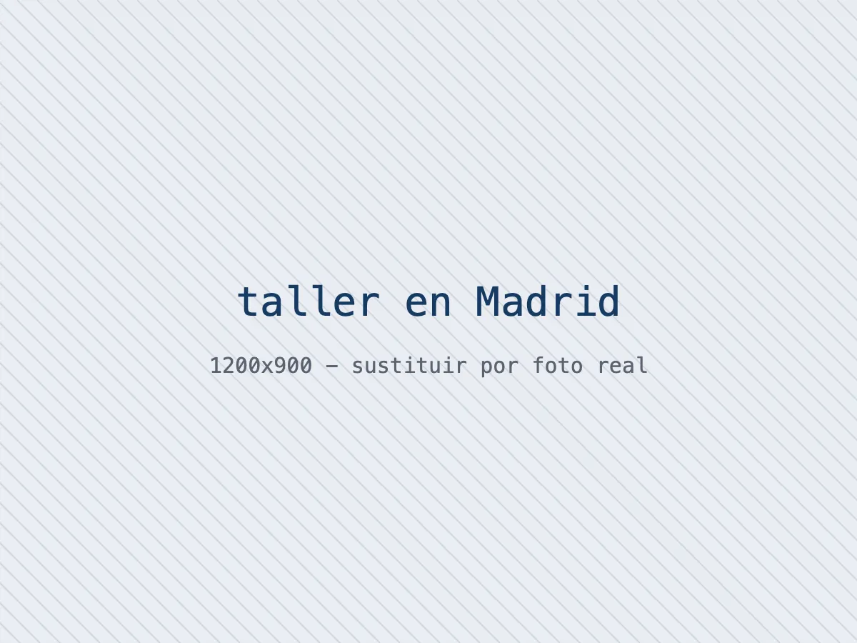 Taller mecánico en Madrid preparado para su traspaso
