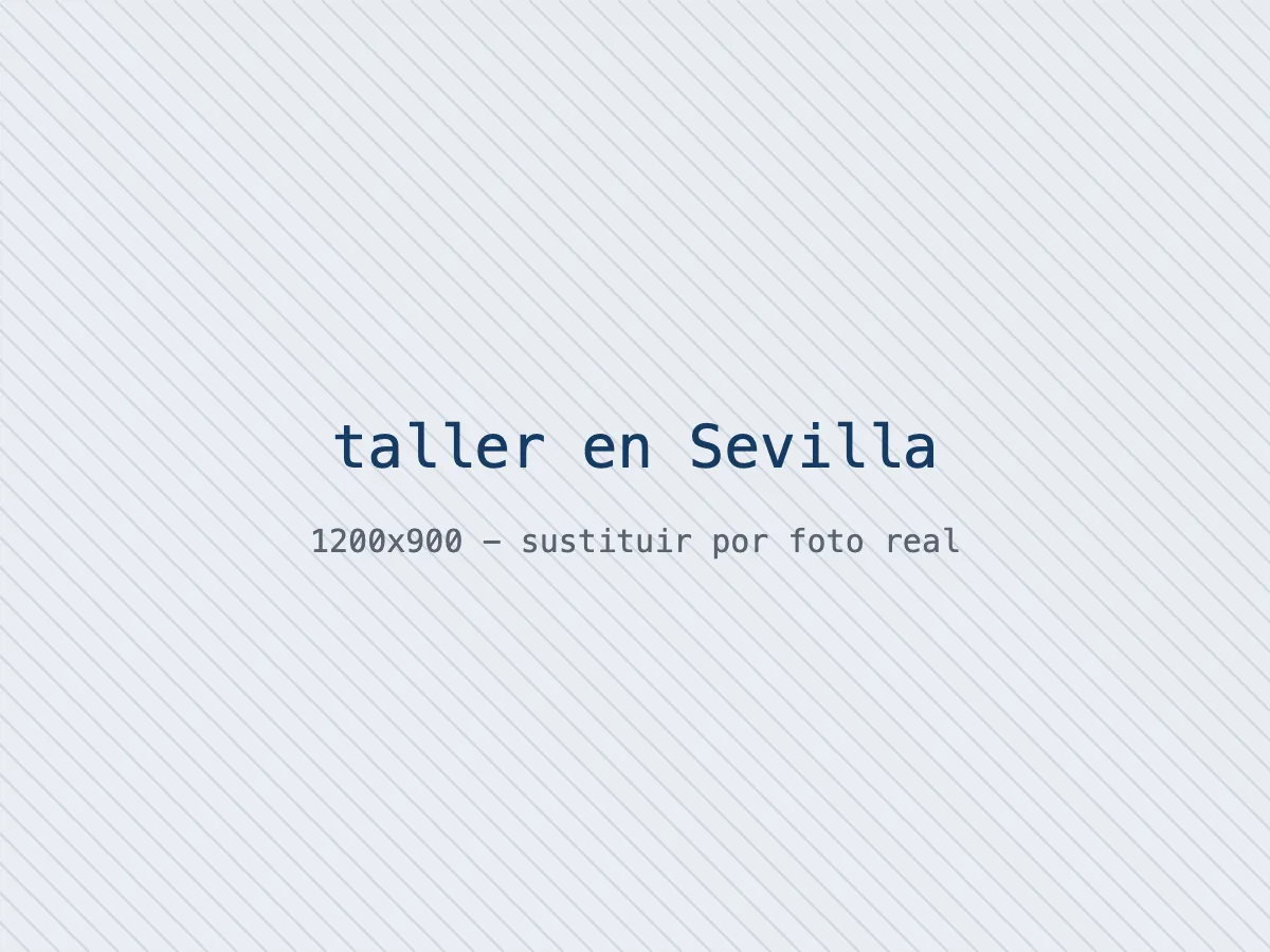 Taller mecánico en Sevilla preparado para su traspaso