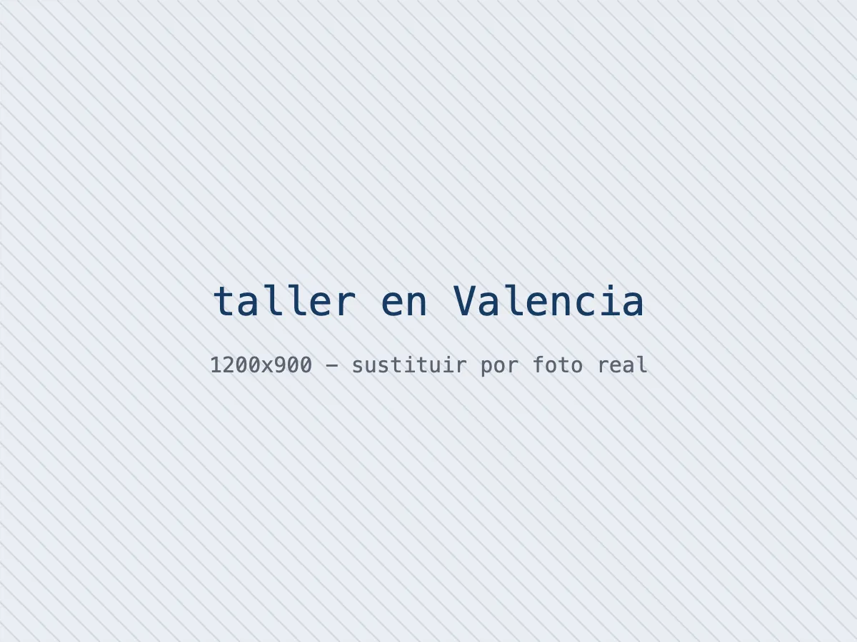 Taller mecánico en Valencia preparado para su traspaso