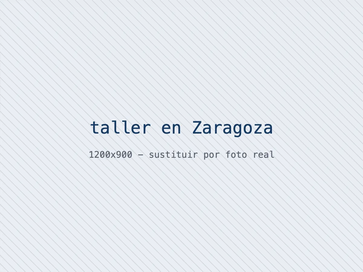 Taller mecánico en Zaragoza preparado para su traspaso